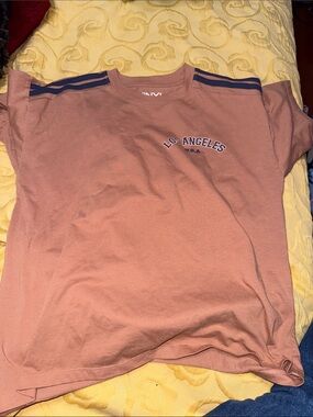Womens’ Los Angeles' Brown Short Sleeve Top